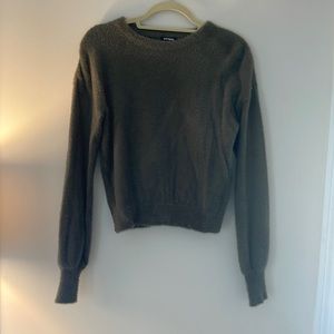 Express fuzzy sweater size S